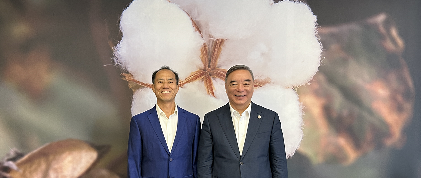 中上协会长宋志平到访瓦力游戏，全棉时期以“一朵棉花”构建主题竞争力